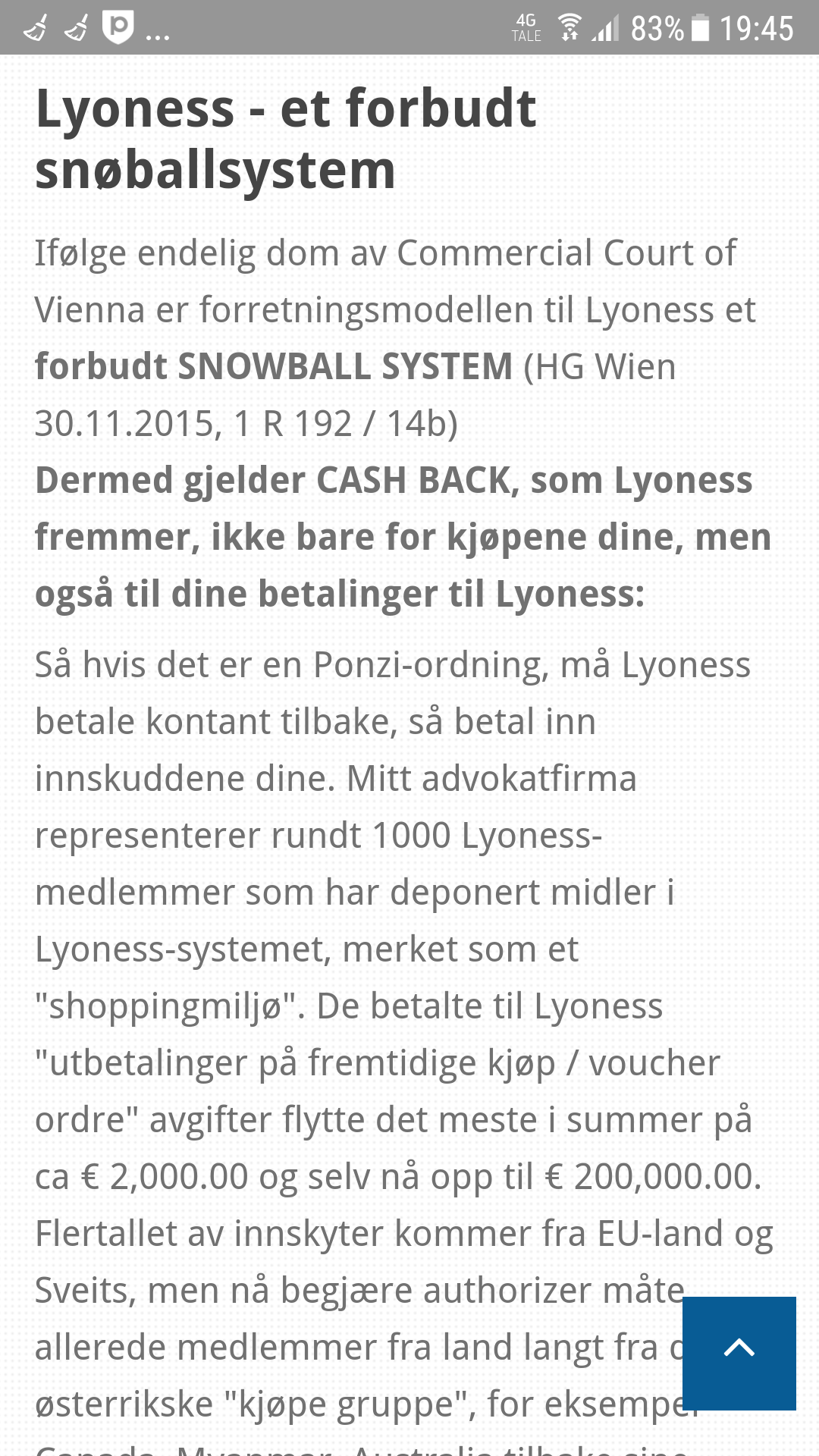 Investere I Lyoness Side 112 Okonomi Diskusjon No