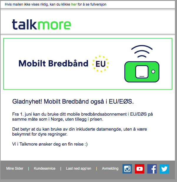 talkmore kundeservice tlf