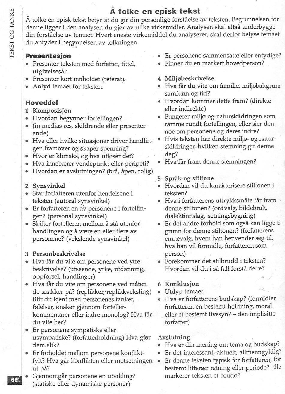 analyse tolkning oppskrift analyse tolkning oppskrift