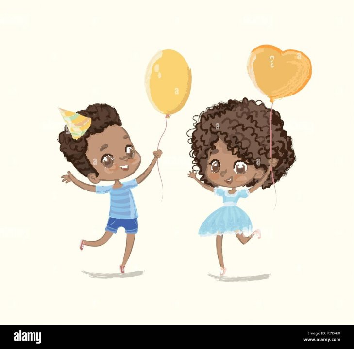 baby-birthday-party-balloon-dance-poster-african-american-boy-character-have-fun-with-girl-friend-greeting-card-design-flat-vector-cartoon-illustration-R7D4JR.jpg