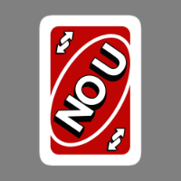 no u